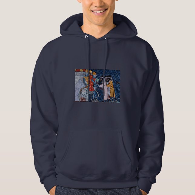 Veste À Capuche T-shirt de visite de croisé (Devant)