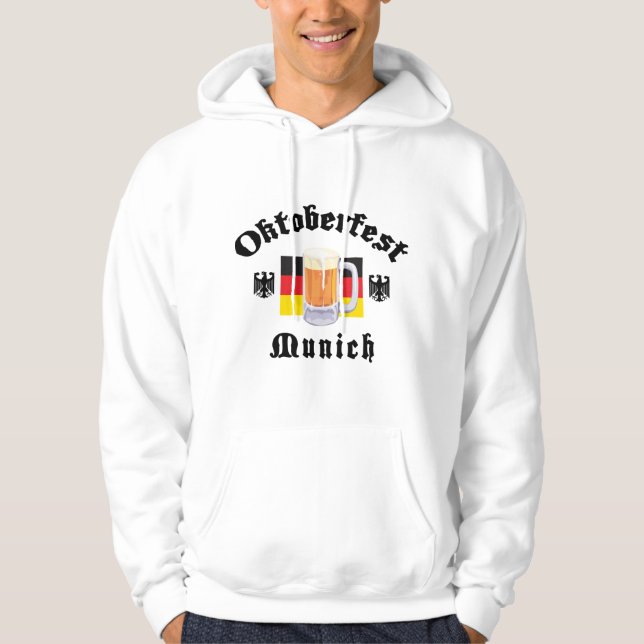 Veste À Capuche T-shirt d'Oktoberfest Munich (Devant)
