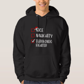 Veste À Capuche T-shirt drôle de Noël Taekwondo