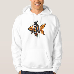 Veste À Capuche T-Shirt Goldfish Requin par Vin Zzep