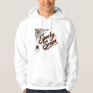 Veste À Capuche T-Shirt Halloween Coin d'Araignée de la Saison Eff
