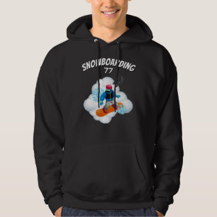 Veste À Capuche T-Shirt Humeur snowboard