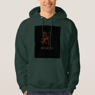 Veste À Capuche T-shirt Majestic Horse Spirit