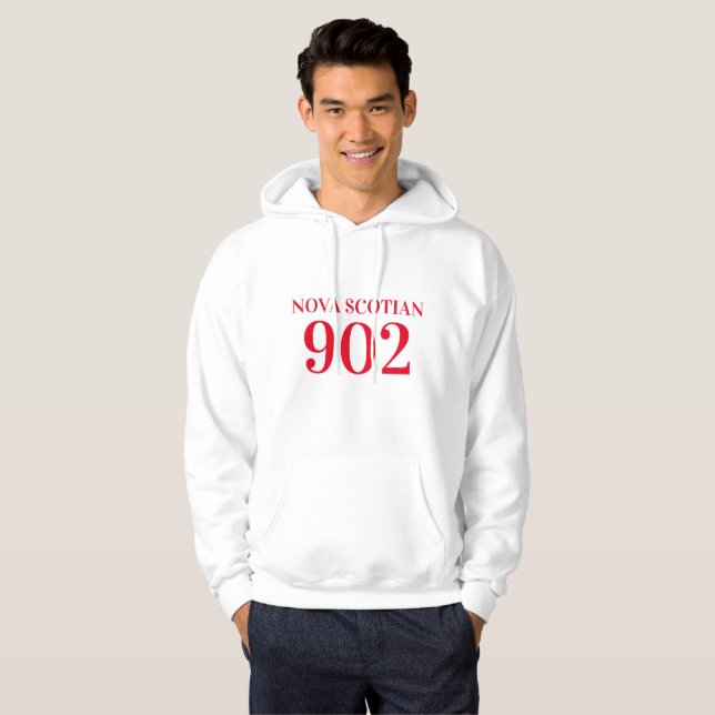 Veste À Capuche T-shirt Nouvelle-Écosse Nouvelle-Écosse 902 Sweats (Devant entier)