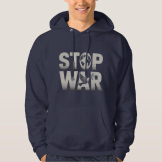 Veste À Capuche T-shirt "STOP WAR" Peace Dove