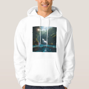 Veste À Capuche T-shirt Wilderness Enchanted MysticalUnicornForest