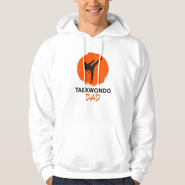 Veste À Capuche Taekwondo Papa (Devant)