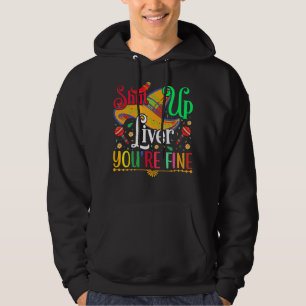 Veste À Capuche Tais-toi le foie Tu es bien Cinco De Mayo Sombrero