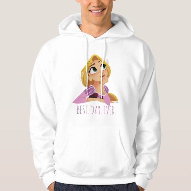 Veste À Capuche Tangé| Rapunzel - N'abandonnez jamais vos rêves (Devant)