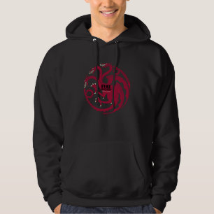 Veste À Capuche Targaryen Sigil - Feu et Sang