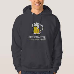 Veste À Capuche Tasse de bière à la maison de brassage Brewmaste