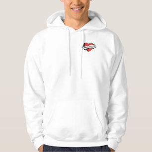 Veste À Capuche Tatouage de cœur de véritable amour Conception d