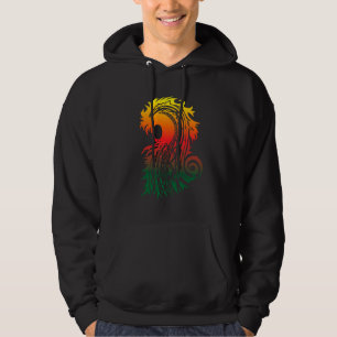 Veste À Capuche Tatouage hawaïen