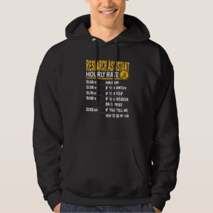 Veste À Capuche Taux horaire d'assistant de recherche Associé de r