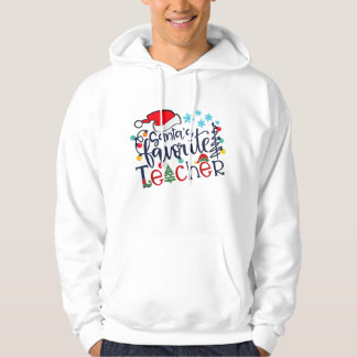 Veste À Capuche Teacher Xmas Funny Merry