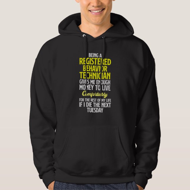Veste À Capuche Technicien comportemental Technique comportemental (Devant)