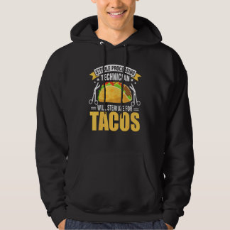 Veste À Capuche Technicien De Traitement Stérile Pour Tacos Tech D