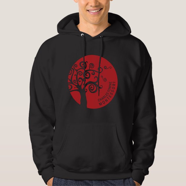 Veste À Capuche Tee des garçons du logo CTM Circle (Devant)
