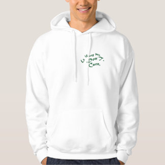 Veste À Capuche Tee-shirt avec la déclaration « Désolé, mais je m'