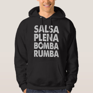 Veste À Capuche Tee-shirt drôle de danse salsa pour femmes Salsa P