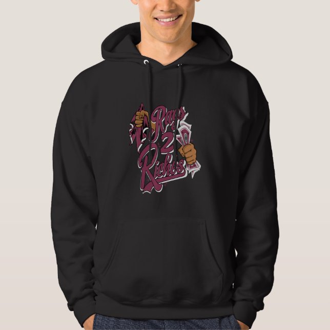 Veste À Capuche Tee - shirt graphique Rag 2 Rich Basket Match 1 Hi (Devant)