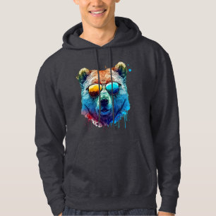 Veste À Capuche Teintes de l'ours cool Graphic T-shirt