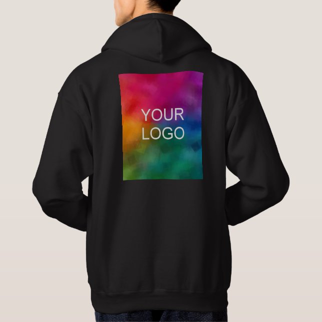 Veste À Capuche Téléchargement du modèle Ajouter le logo de l'imag (Dos)