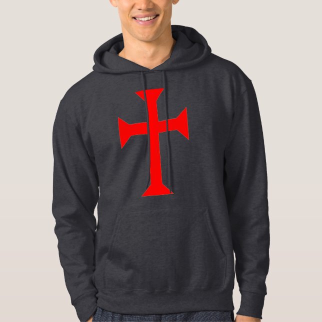 Veste À Capuche Templier de Chevalier (Devant)