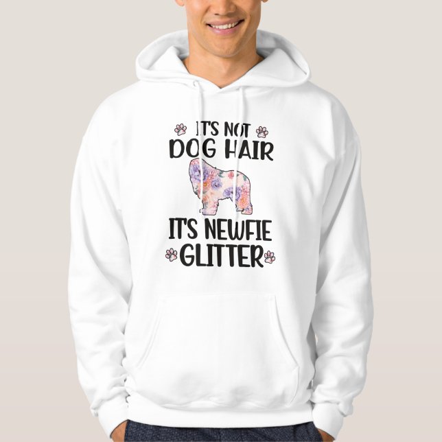 Veste À Capuche Terre-Neuve Propriétaire du chien Newfie Maman Pap (Devant)