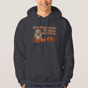 VESTE À CAPUCHE TERRIERS DE YORKSHIRE
