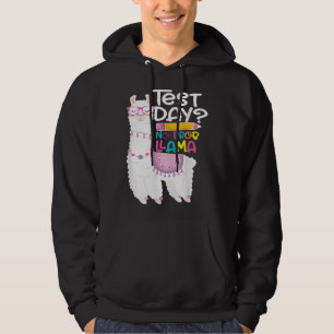 Veste À Capuche Test Jour d'essai No Prob Llama Enseignant 46