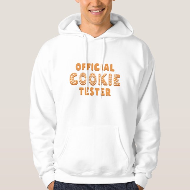 Veste À Capuche Testeur officiel de cookies (Devant)