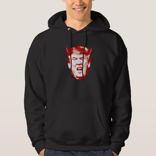 Veste À Capuche Tête de diable d'atout - Anti-Atout - (Devant)