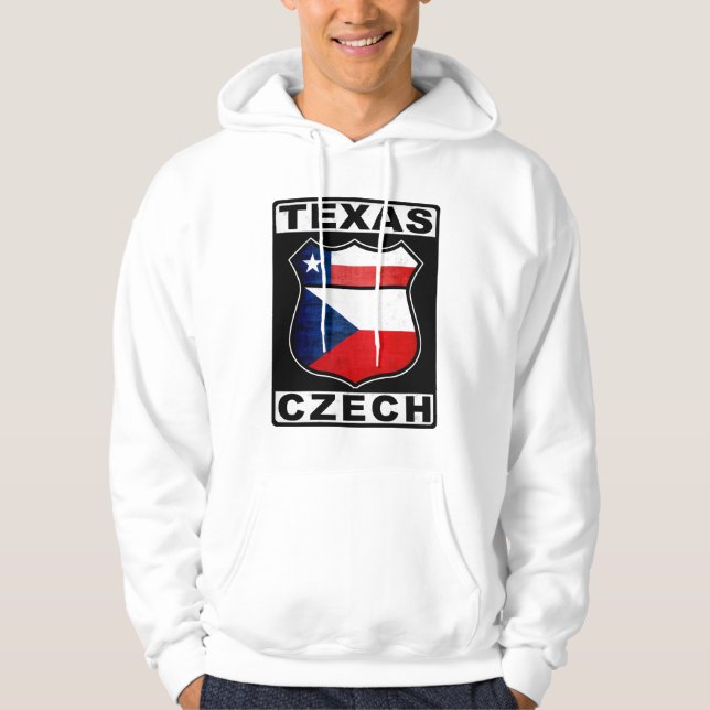 Veste À Capuche Texas Tchèque (Devant)