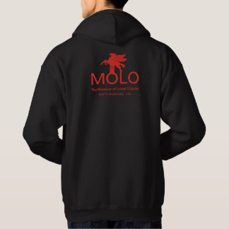 Veste À Capuche texte de revers MOLO et cheval à dos