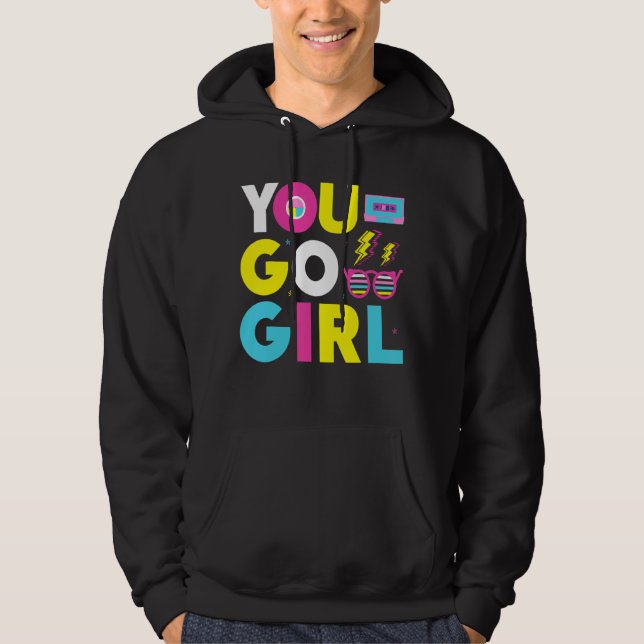 Veste À Capuche T'Go Girl Slogan 1 (Devant)