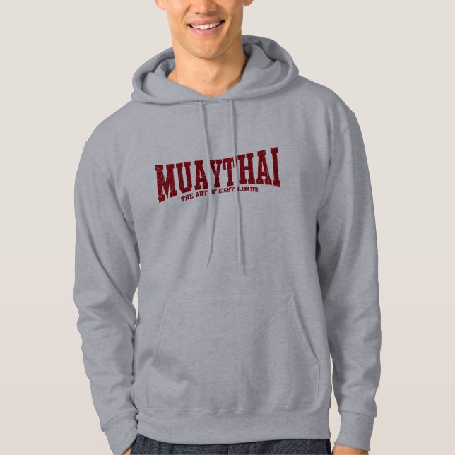 Veste À Capuche Thaïlandais de Muay (Devant)