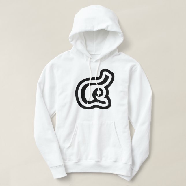 Veste À Capuche Thaïlande Numéro 4 / Quatre / ๔ (Voir/Si) Script t (Design devant)