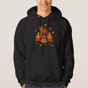 Veste À Capuche Thanksgiving Little Turkey Day Gobble Fall Toddler