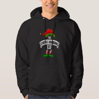 Veste À Capuche The Coffee drinking Elf Present Reindeer Snowman H