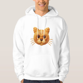 Veste À Capuche The Dough-Mestic Cat: Whimsical Bread Kitty
