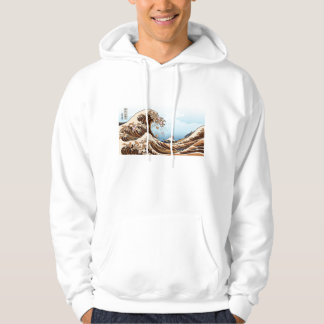 Veste À Capuche The Great Wave of Ramen - Funny Hokusai Ukiyo-e Pa