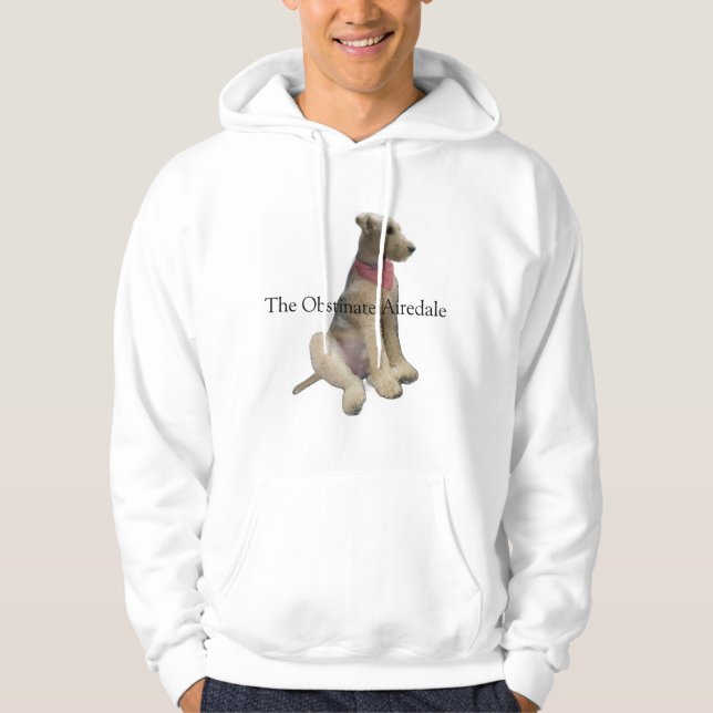 Veste À Capuche The Obstinate Airedale Signature Hoodie Sweatshirt (Devant)