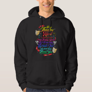 Veste À Capuche Théâtre Nerd Musical Broadway Acteur Théâtre Thesp
