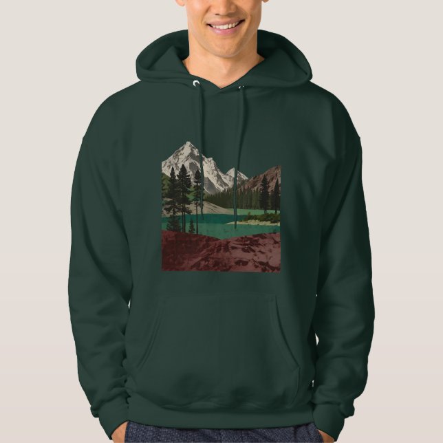 Veste À Capuche Thème nature (Devant)