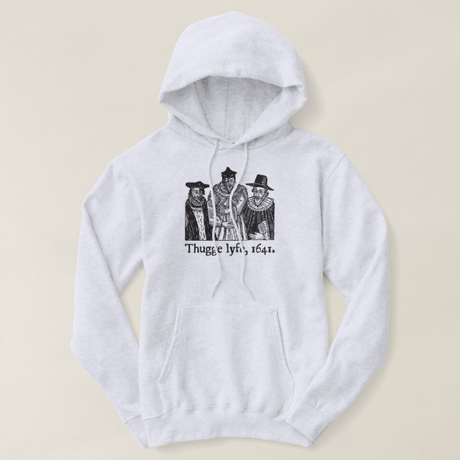 Veste À Capuche Thugge lyfe (lumière) (Design devant)