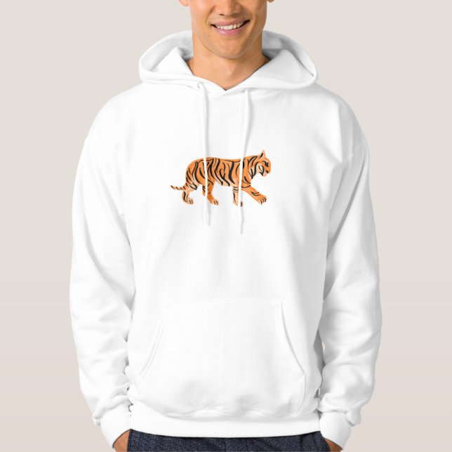 Veste À Capuche Tigre (Devant)