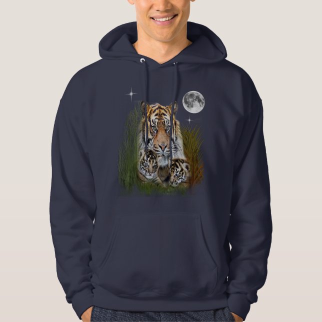 Veste À Capuche Tigre (Devant)