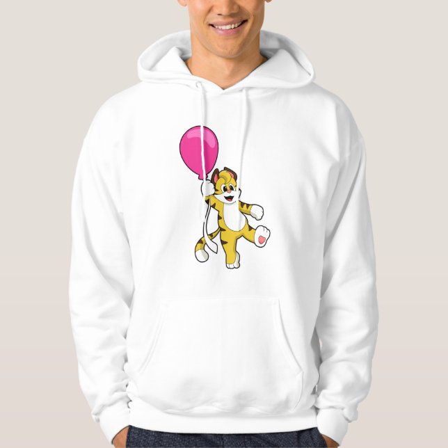 Veste À Capuche Tigre avec ballon (Devant)