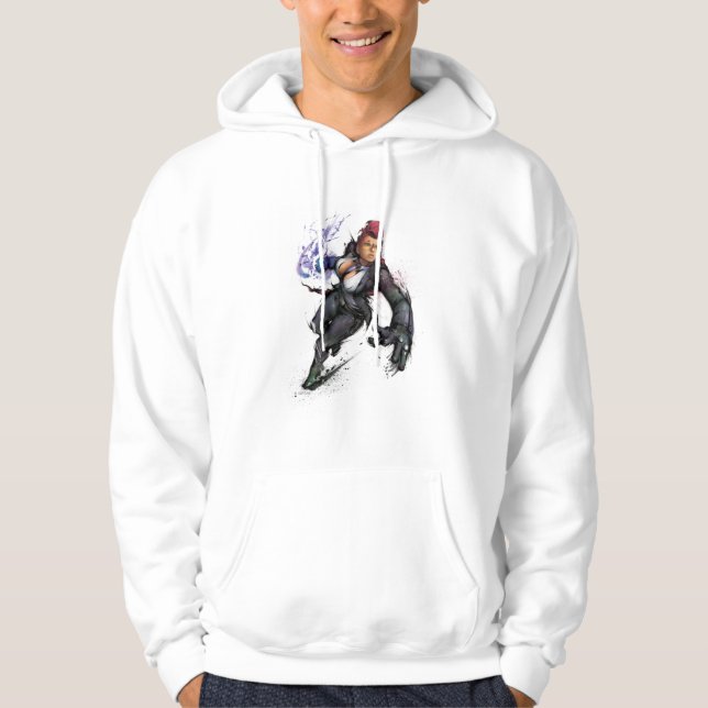 Veste À Capuche Tiret de vipère (Devant)